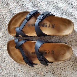 Birkenstock Mayari Birko-Flor Black Sandals